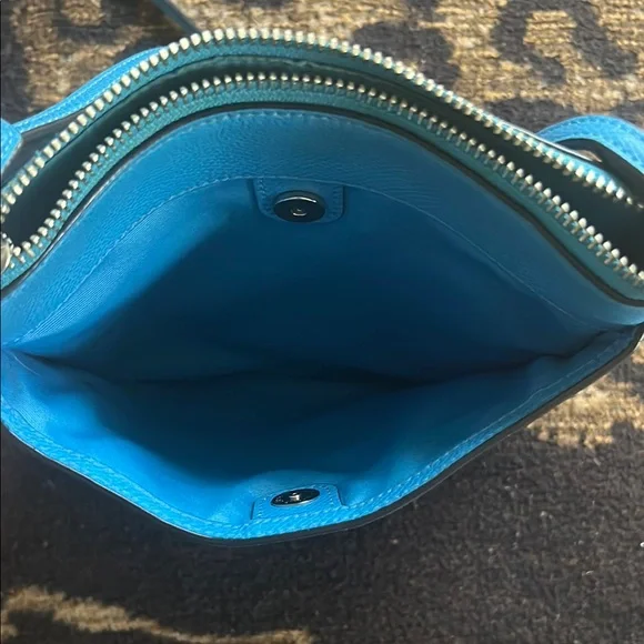 Coach Blue Crossbody Bag - Picture 6 of 10
